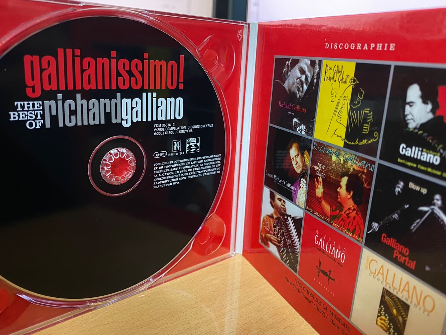 리처드 갈리아노 - Richard Galliano - Gallianissimo! The Best Of Richard Galliano [디지팩] [프랑스발매]