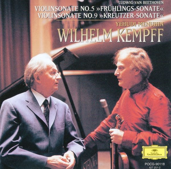 빌헬름 캠프 - Wilhelm Kempff - Beethoven Violinsonate No.5 Fruhlings-Sonate.. [일본발매]