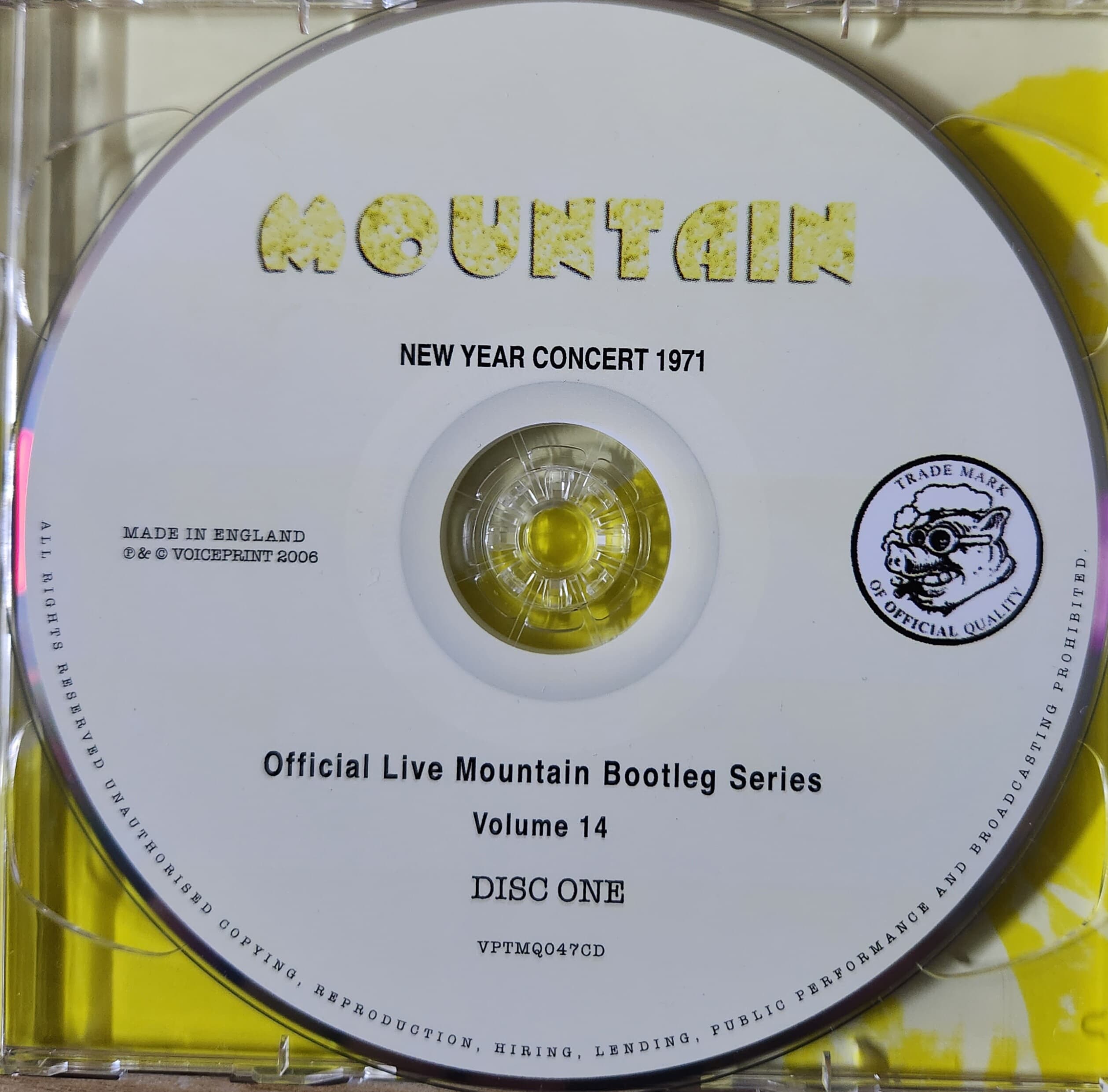 MOUNTAIN /NEW YEAR CONCERT 1971 Official Bootleg Series, Vol.14 [2CD]