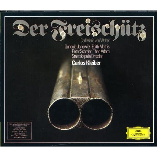 [수입][중고] Der Freischutz / Weber / Staatskapelle Dresden / Kleiber (2CD)