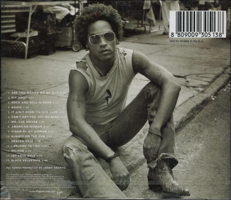 레니 크래비츠 (Lenny Kravitz) - Greatest Hits (미개봉)