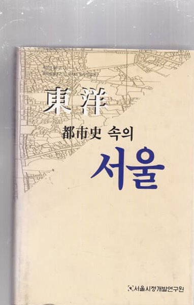 동양 도시사 속의 서울 (국제공동연구 1 아시아 도시 비교연구)