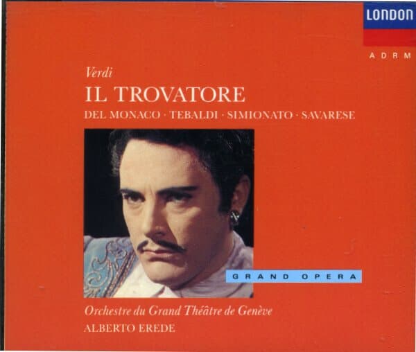 [수입] Il trovatore / Verdi / Erede / Monaco / Tebaldi (2CD)