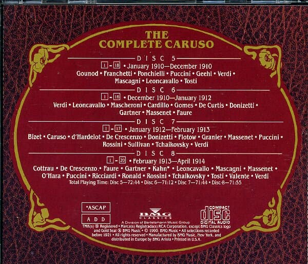 [수입] The Complete Caruso (12CD)