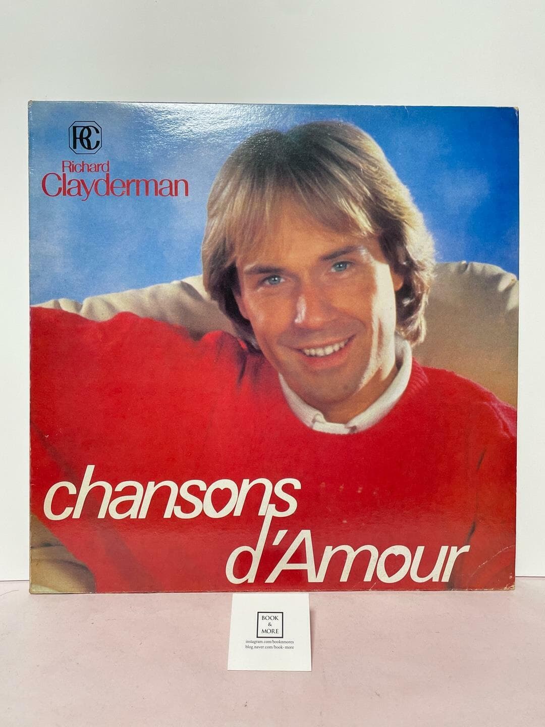 (LP)Richard Clayderman-Chansons D‘amour / 서울음반 / 상태 : 최상