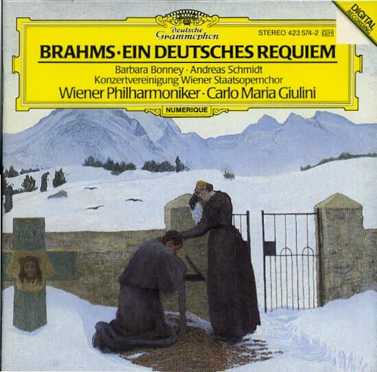 [수입] Ein Deutsches Requiem (독일레퀴엠) - Brahms / Giulini / Wiener Philharmioniker