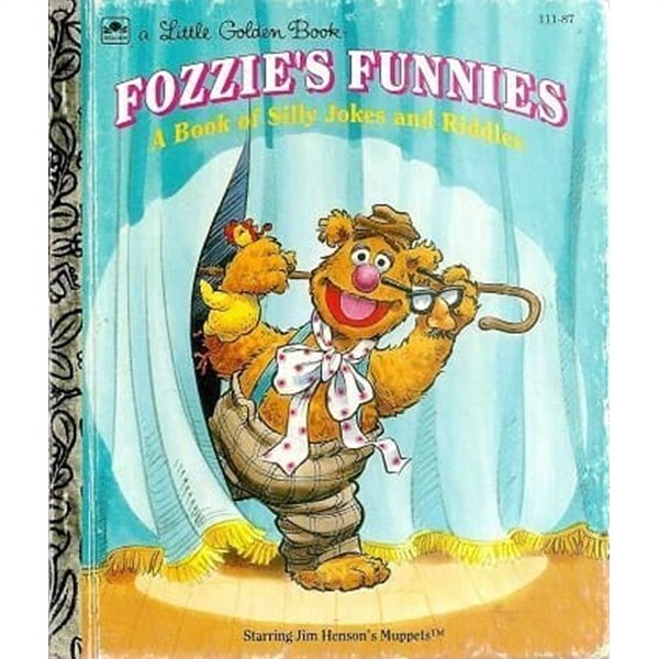 Fozzie&#39;s Funnies: A Book of Silly Jokes and Riddles (A Little Golden Book) Hardcover