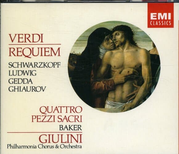 [수입] Verdi - Requiem(레퀴엠) / Philharmonia / Giulini (2CD)