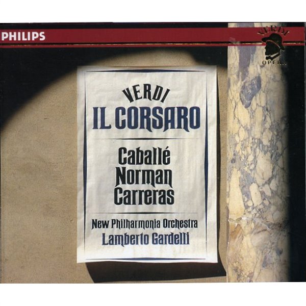 Verdi : Il Corsaro : Gardelli / Caballe / Norman / Carreras - New Philharmonia Orch (2CD)