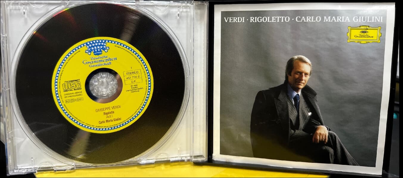 베르디 (Giuseppe Verdi) - Rigoletto : 줄리니 (Carlo Maria Giulini)(2cd) (독일발매)