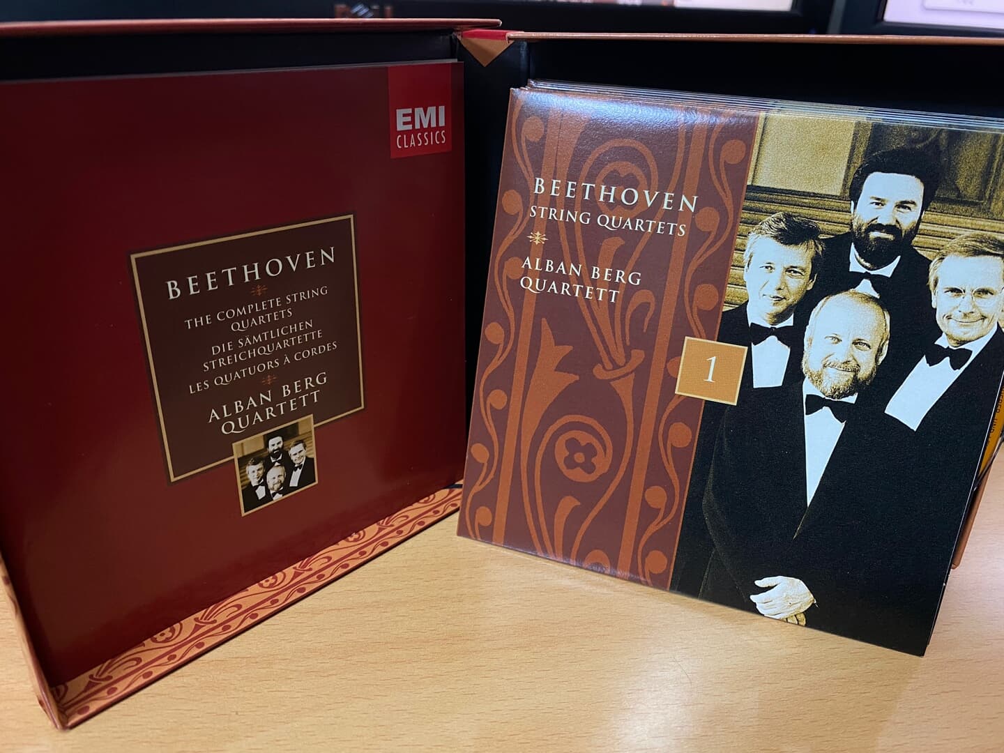 알반 베르크 콰르텟 - Alban Berg Quartett - Beethoven The Complete String Quartets 7Cds [Box] [E.U발매]