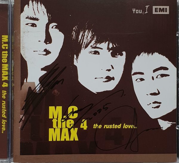 M.C The Max (엠씨 더 맥스) - 4집: The Rusted Love [오리지널 초판][멤버친필 싸인반][무료배송]