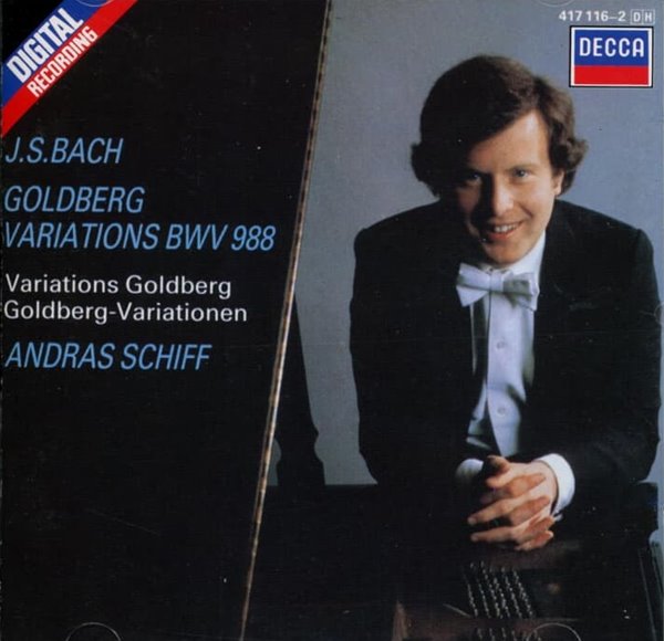 Bach : Goldberg Variations BWV 988 (골드베르그 변주곡) - 쉬프 (Andras Schiff)