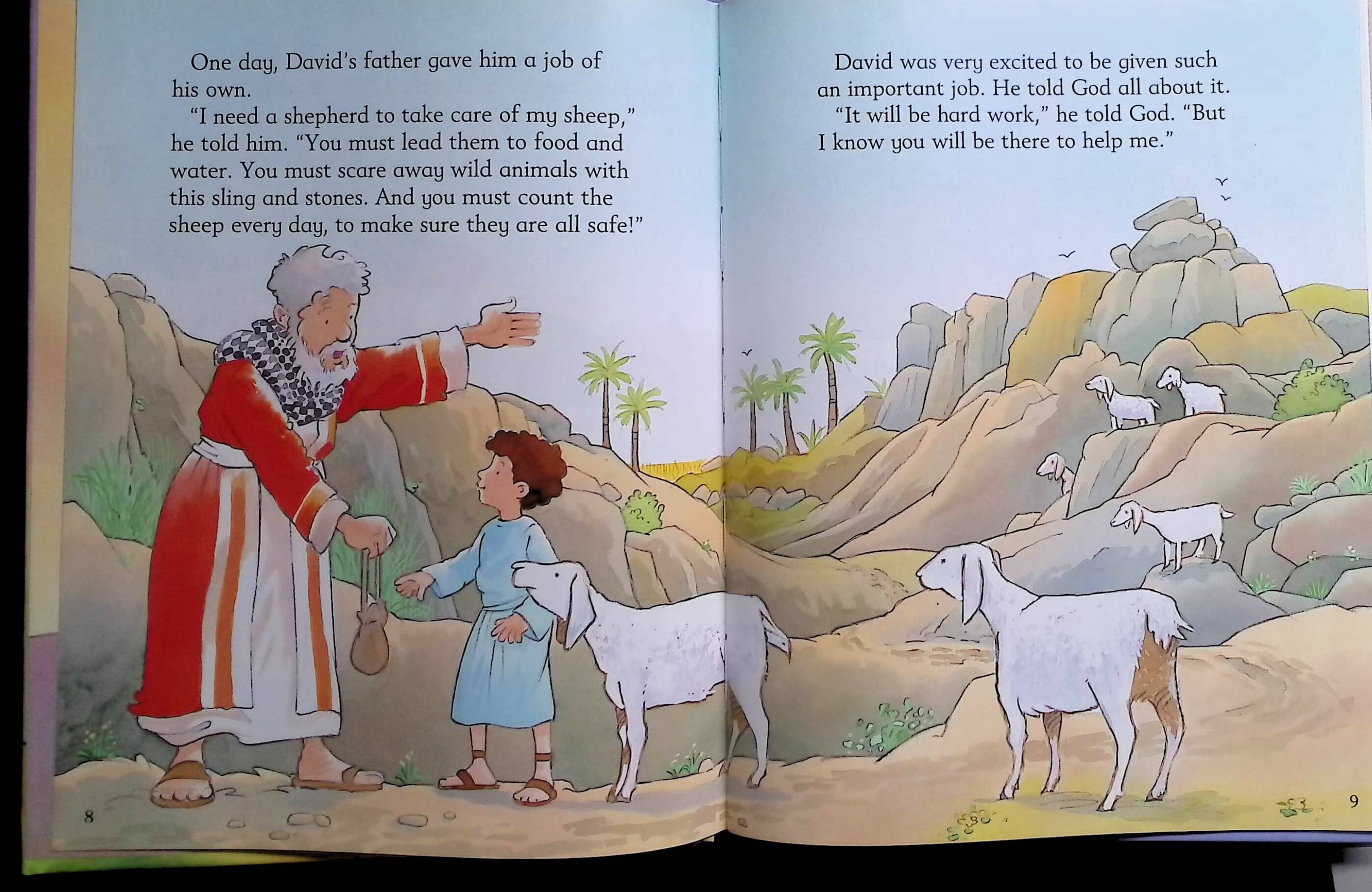 David and Goliath Stories From the Bible (2004-05-04) Hardcover