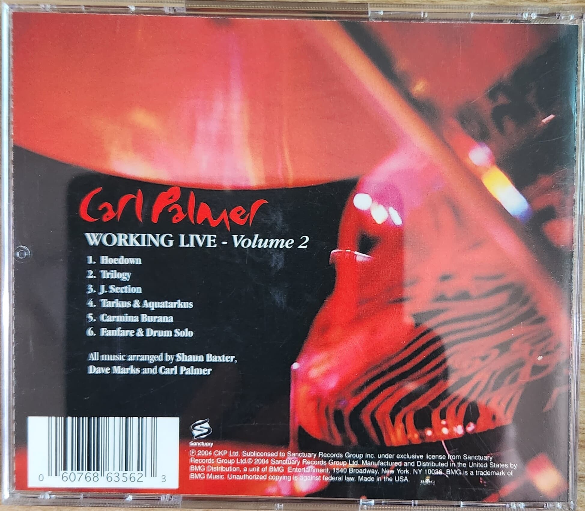 Carl Palmer - Working Live Volume 2