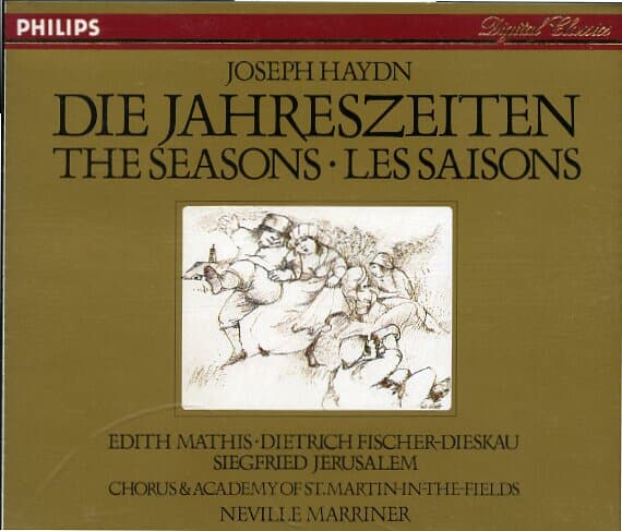 [수입] Haydn - Die Jahreszeiten (사계) / Dieskau / Marriner (2CD)