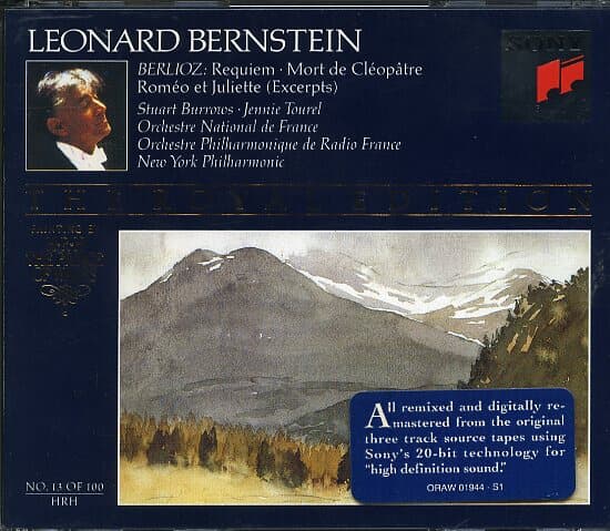 [수입] Leonard Bernstein - The Royal Edition 13 / Berlioz - Requiem (2CD)