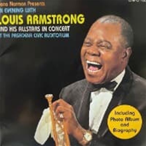 An Evening With Louis Armstrong And His All Stars In Concert At The Pasadena Civic Auditorium (수입)