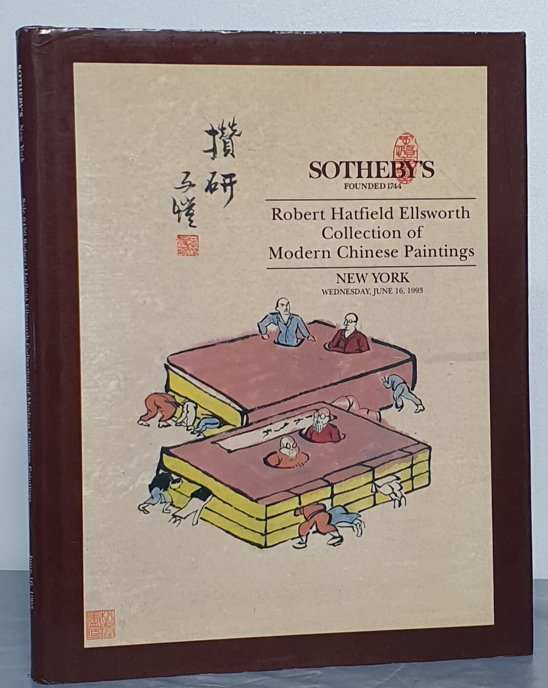SOTHEBY'S  FOUNDED 1744- Robert Hatfield Ellsworth Collection of Modern Chinese Paintings - NEW YORK  WEDNESDAY, JINE 16,1993)
