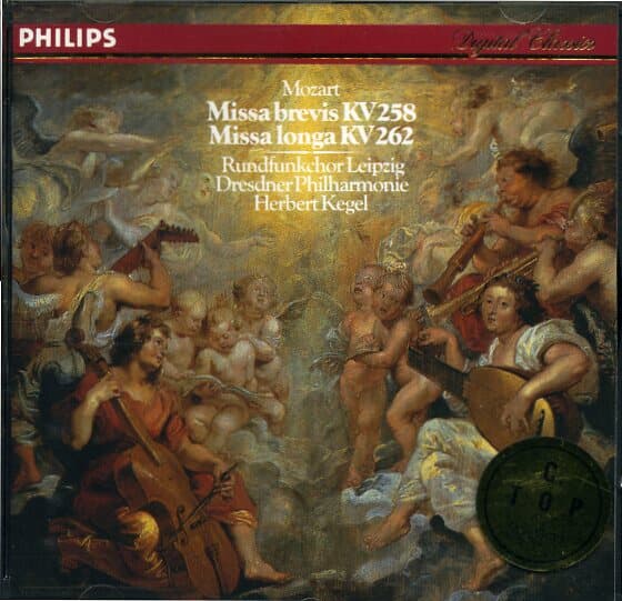 [수입] Mozart - Missa brevis KV 258 / Missa longa KV 262 / Kegel