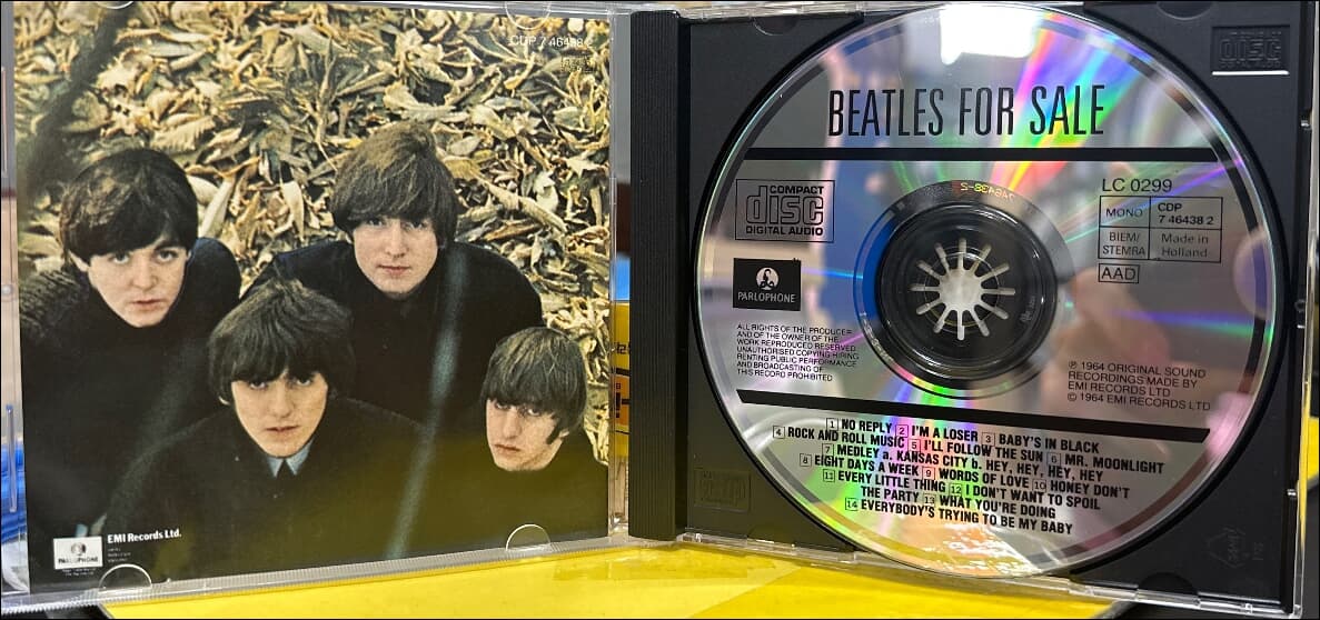 비틀즈 (The Beatles) -  Beatles For Sale(Europe발매)