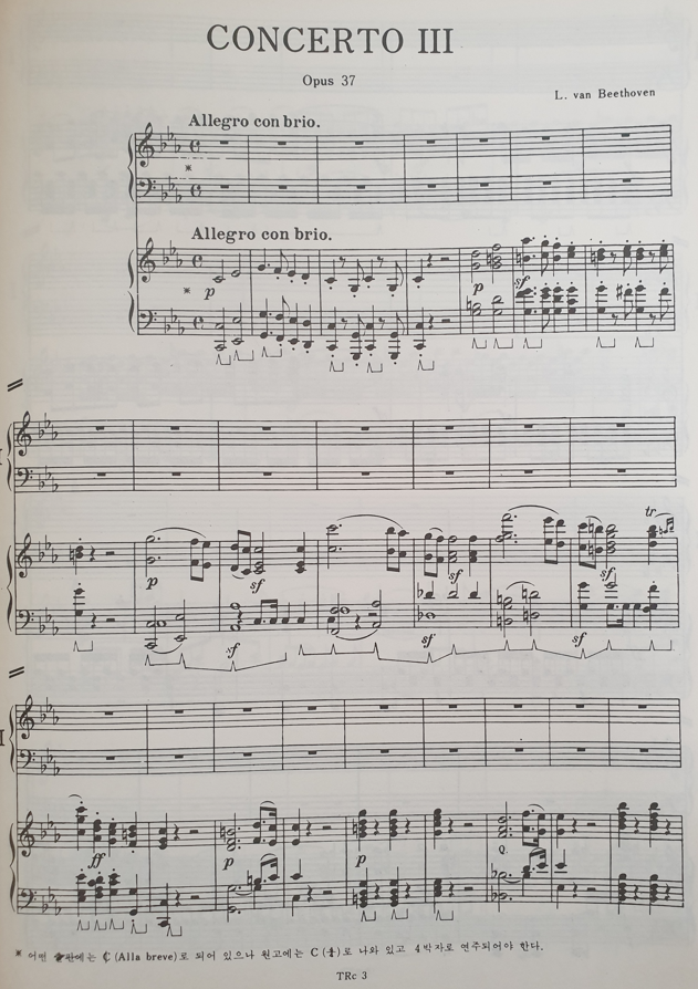 베토벤 피아노 협주곡 No.3 C단조 Op.37