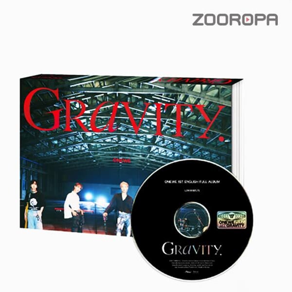 [미개봉/주로파] 원위 ONEWE GRAVITY 1ST ENGLISH FULL ALBUM