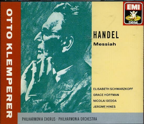 [수입] Handel - 메시아 / Philharmonia / Otto Klemperer