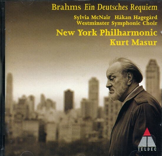 [수입] Brahms - Ein Deutsches Requiem / New York Philharmonic / Masur