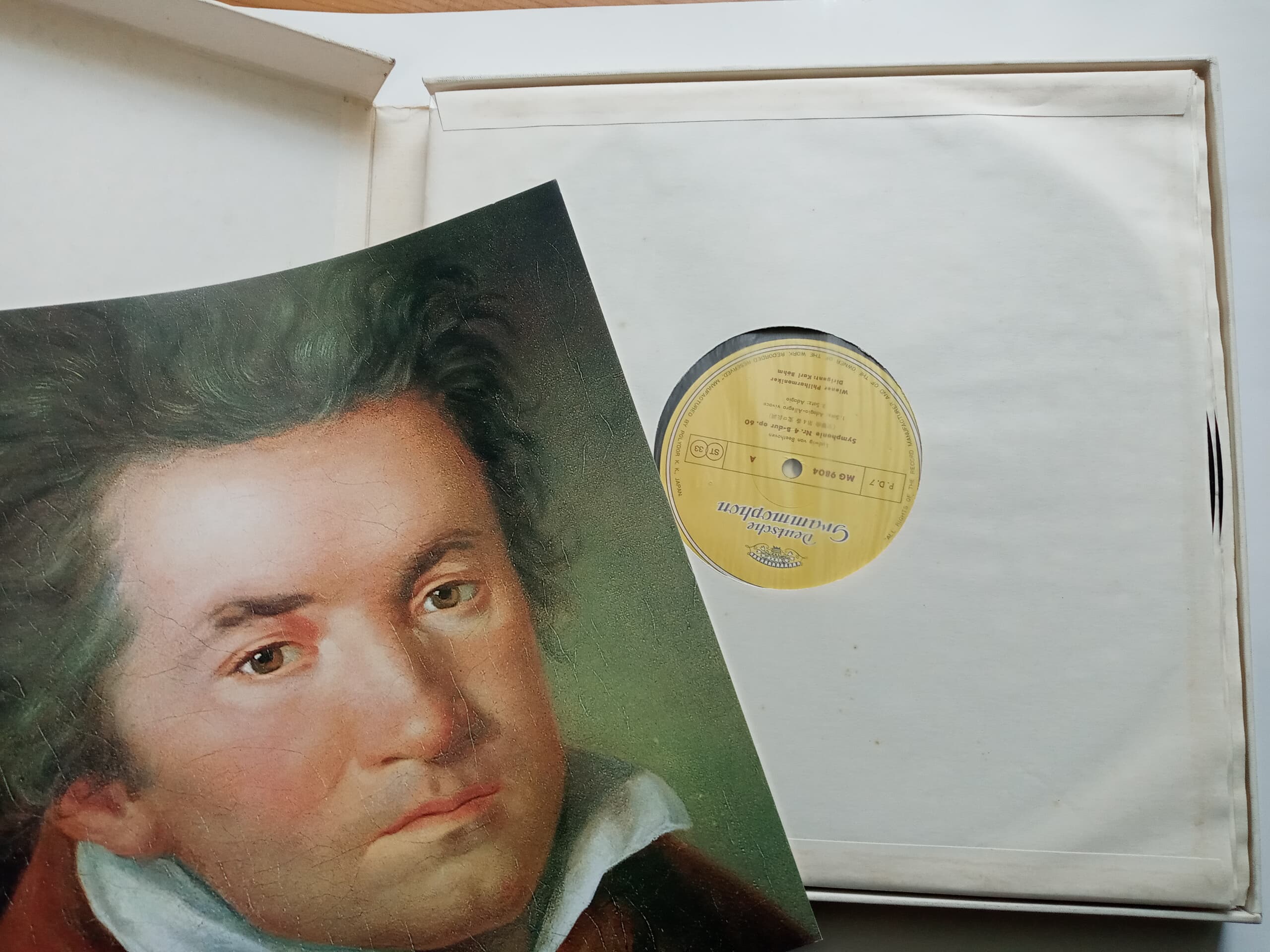 LP(수입) 베토벤: 베토벤 교향곡 전집 - 칼 뵘 / 빈 필(Box 9LP) 