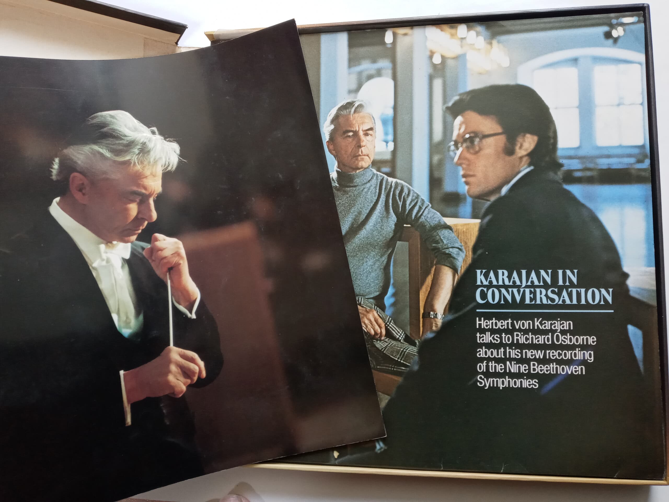 LP(수입) 베토벤: 9 Symphonies 베토벤 교향곡 전집 - 카라얀 / 베를린 필(Box 9LP) 