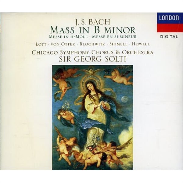 [수입] Bach - Mass in B minor / Chicago Symphony - Solti (2CD)