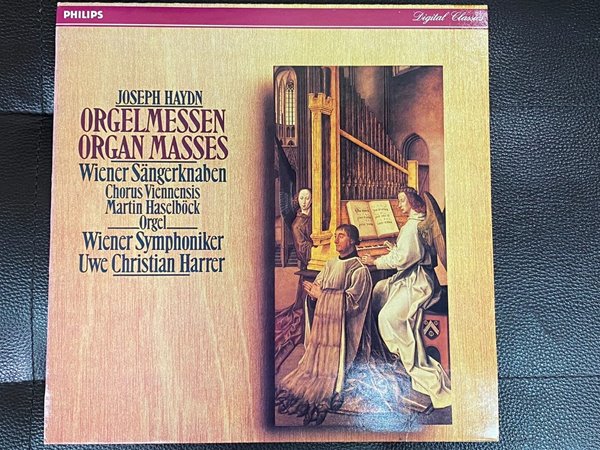 [LP] 마르틴 하젤뵈크,우베 크리스티안 하러 - Martin Haselbock,Harrer - Haydn Organ Masses LP [성음-라이센스반]