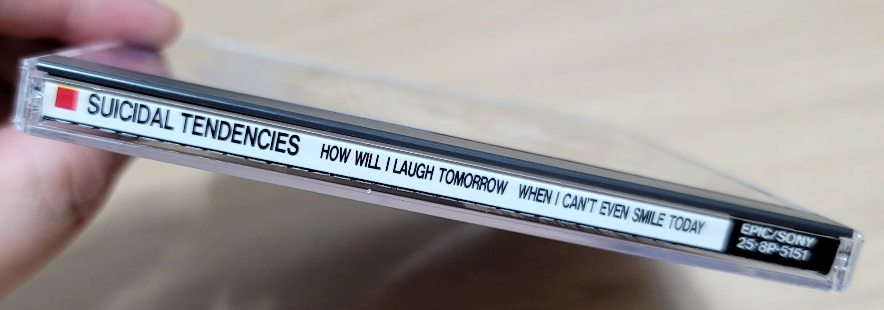 (일본반) Suicidal Tendencies - How Will I Laugh Tomorrow When I Can't Even Smile Today