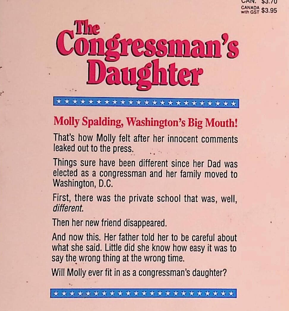 The Congressman's Daughter Paperback