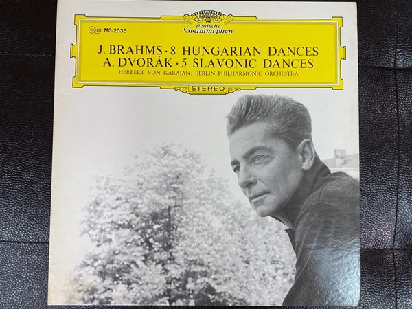 [LP] 카라얀 - Karajan - Brahms 8 Hungarian Dances LP [일본반]