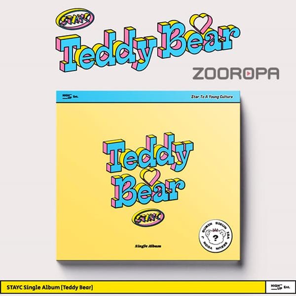 [미개봉/주로파] STAYC 스테이씨 Teddy Bear 싱글 4집 Digipack ver.