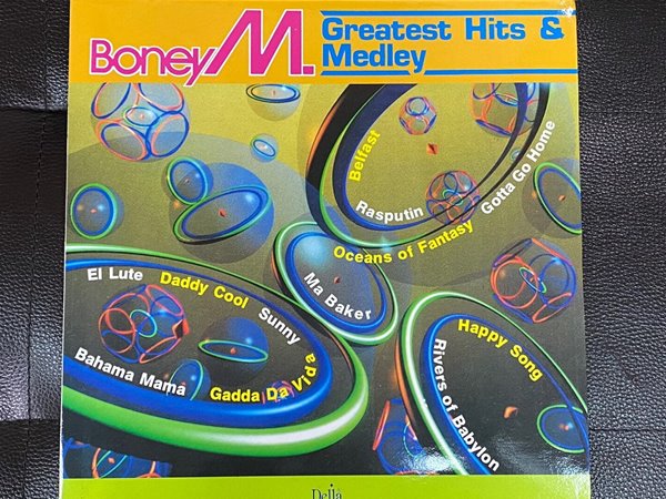 [LP] 보니 엠 - Boney M - Greatest Hits &amp; Medley LP [한소리-라이센스반]