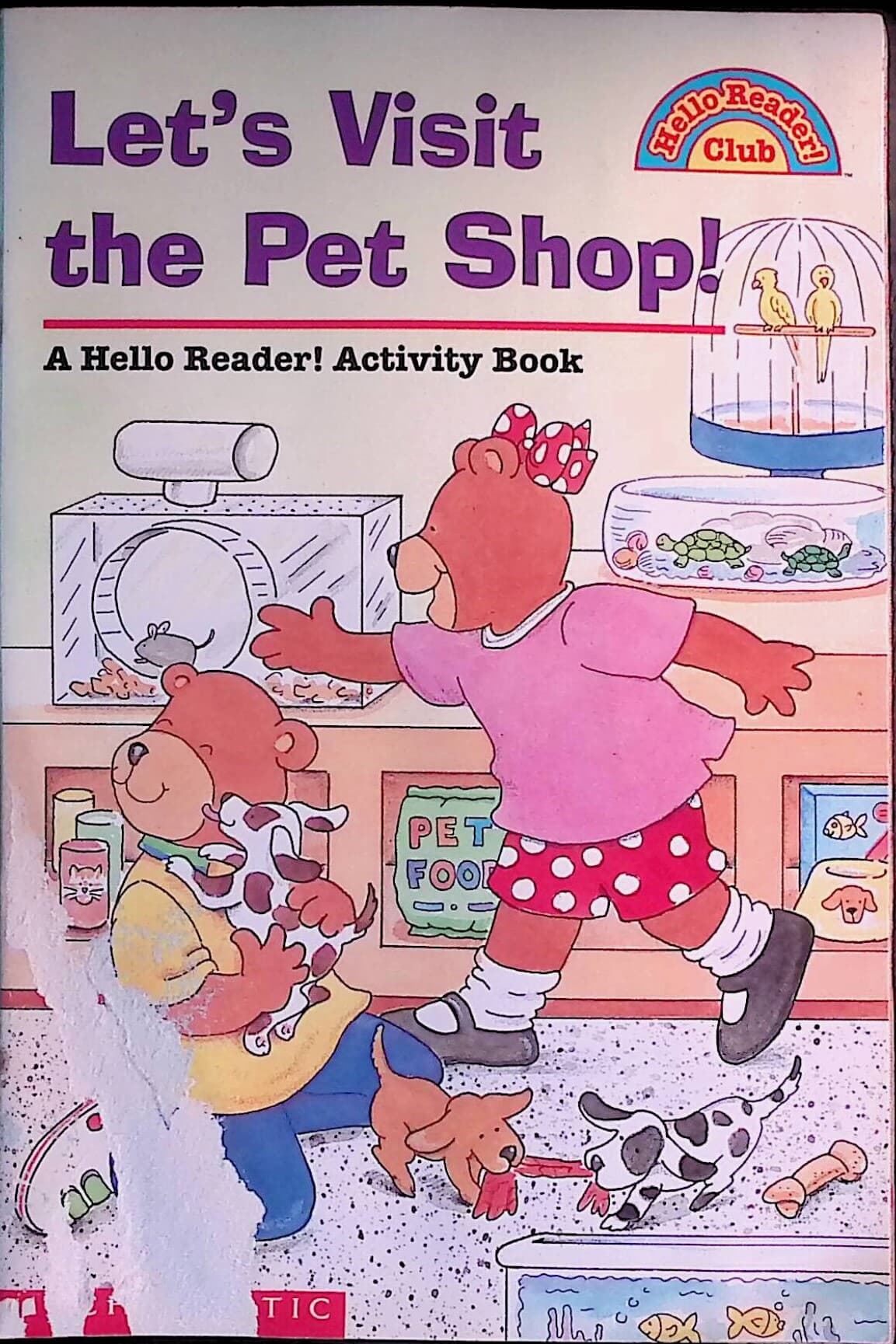 Let's Visit the Pet Shop! (A Hello Reader! Activity Book) Paperback