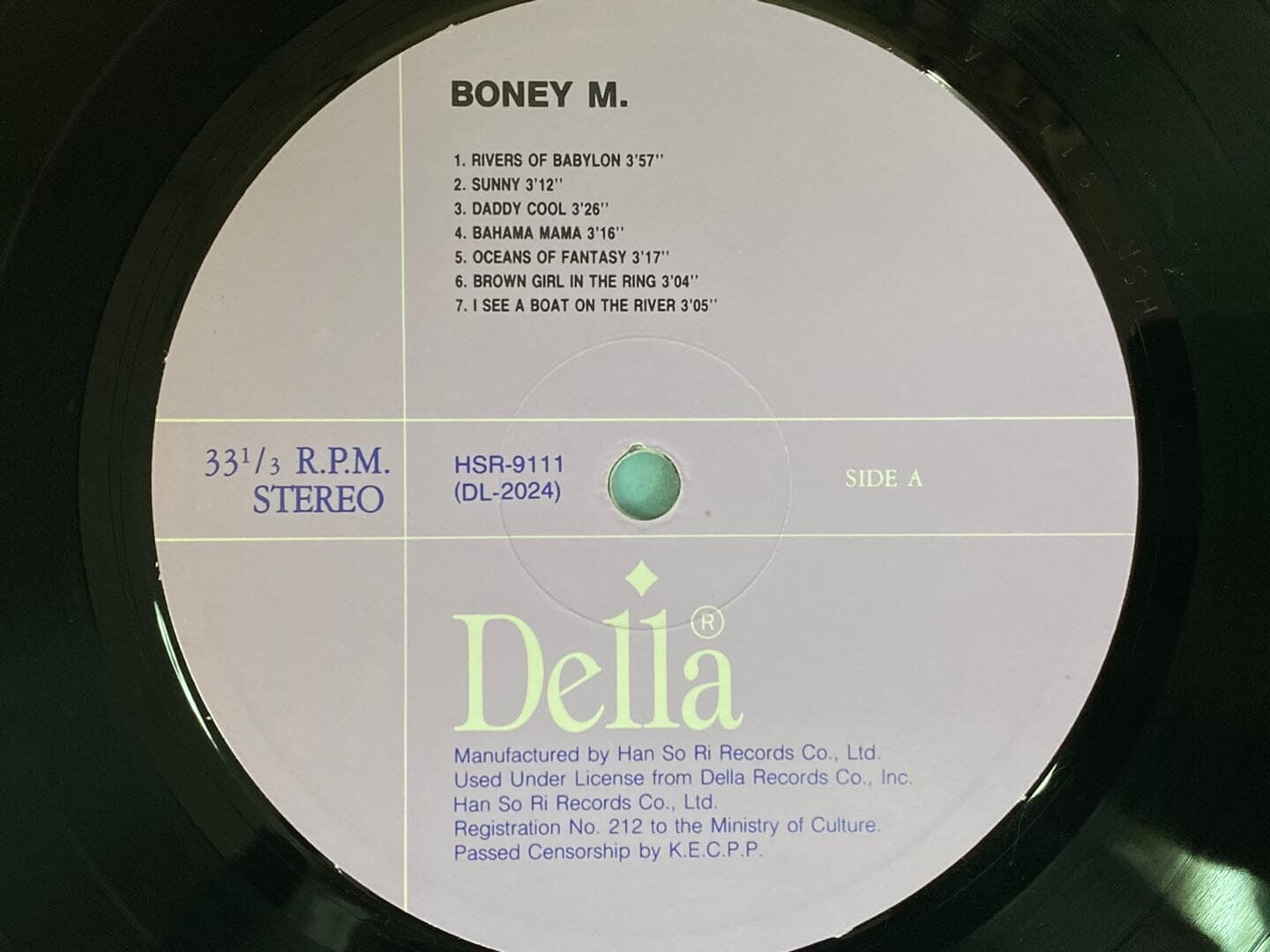 [LP] 보니 엠 - Boney M - Greatest Hits & Medley LP [한소리-라이센스반]
