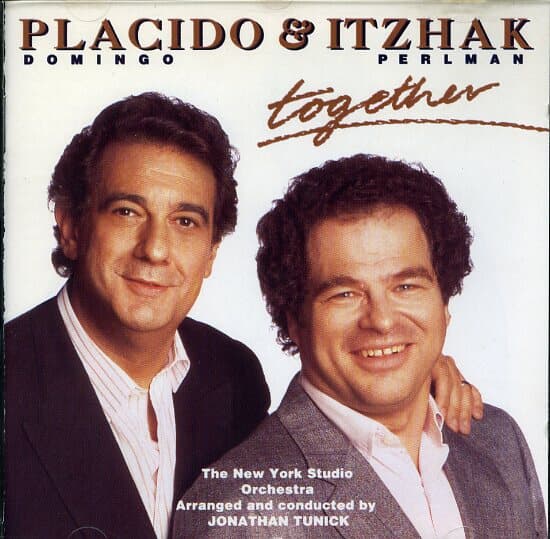 [수입] Placido Domingo & Itzhak Perlman - Together / The New York Studio Orchestra - Tunick