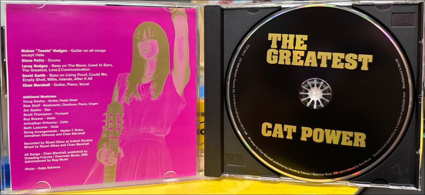 캣 파워 (Cat Power) - The Greatest(UK발매)