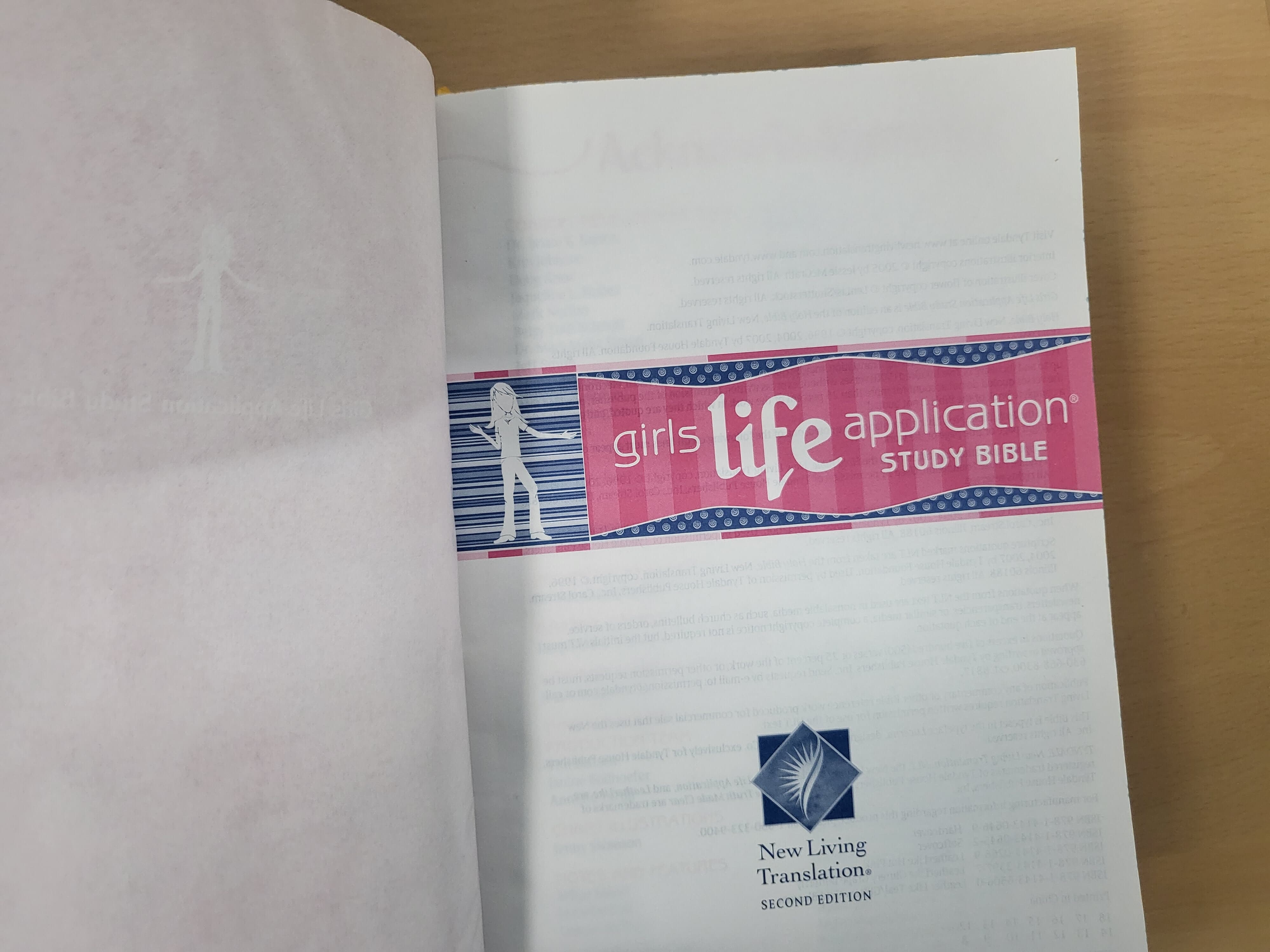 Girls Life Application Study Bible