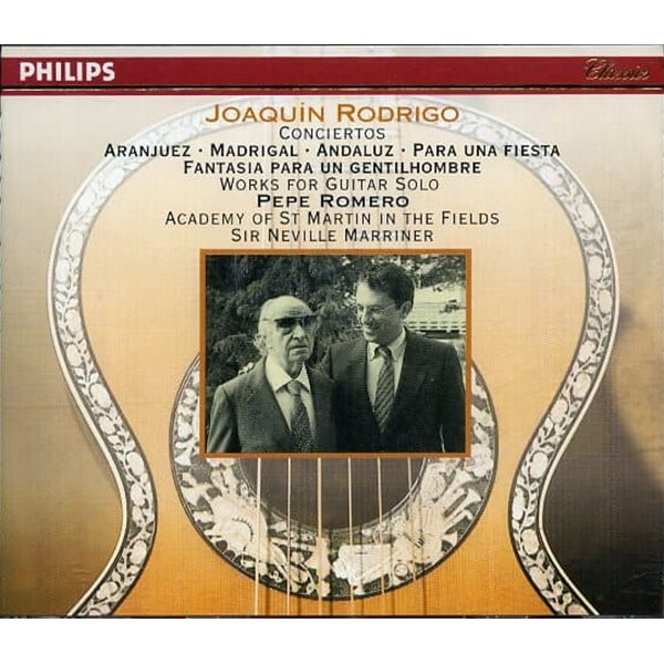 [수입] Rodrigo - Concertos / Pepe Romero / Marriner (3CD)