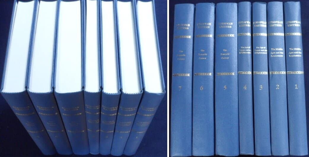 European Writers Series : (Volumes 1-7):George Stade (Author) 1983 [Hardcover] 