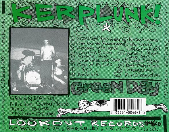 Green Day (그린 데이) - Kerplunk!