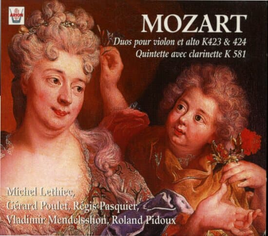 [수입] Mozart - Duos pour violin et alto K423 & 424 / Quintette avec clarinette K581