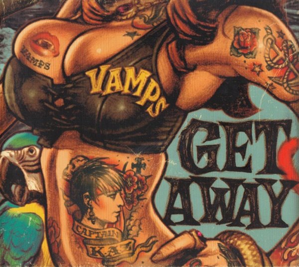 [일본반] Vamps (뱀프스) - Get Away / The Jolly Roger (CD+DVD) (초회한정반 A)