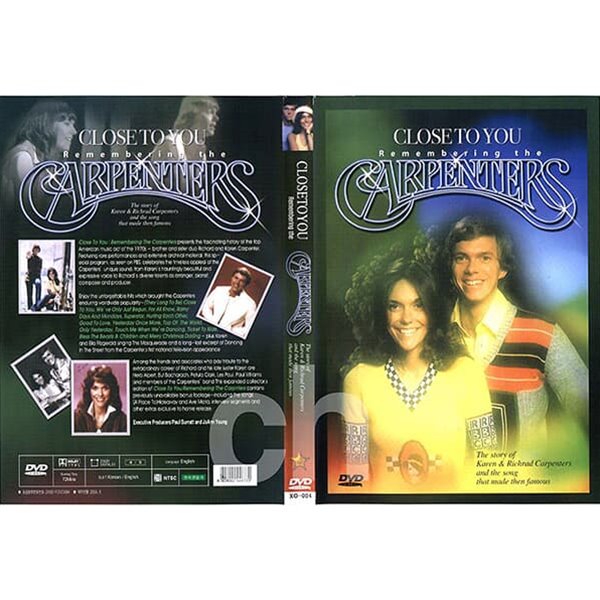 [DVD] Carpenters - Close To You, Remembering The Carpenters