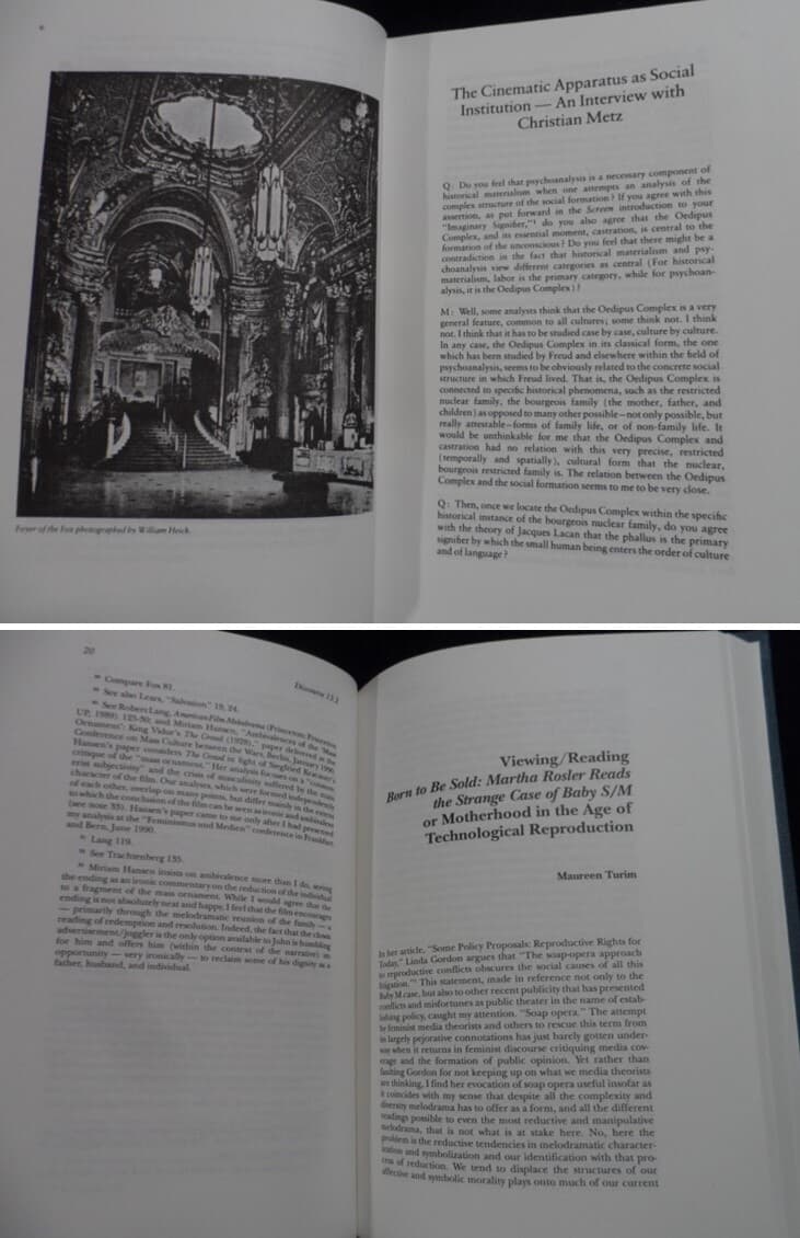 discourse journal for theoretical studies in media and culture [VOL:1- VOL:13.2] (1979년~1991 [現7冊]